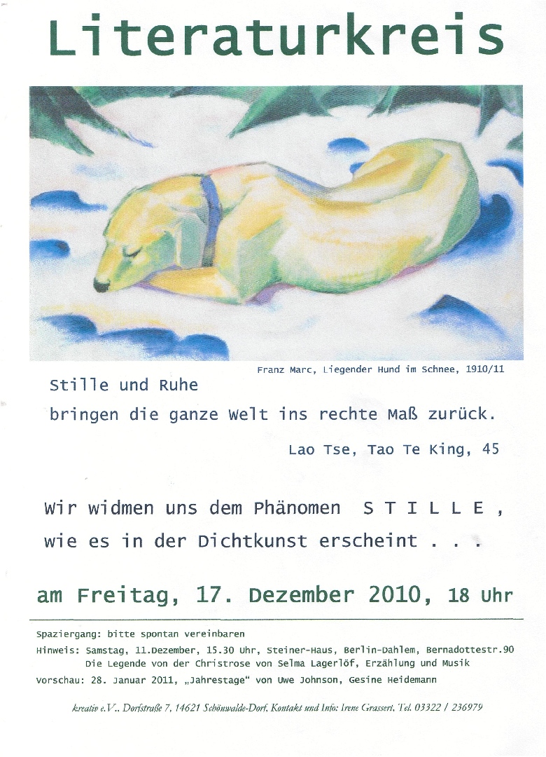 12 Stille