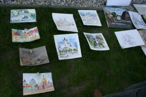 Arbeiten der Malgruppe