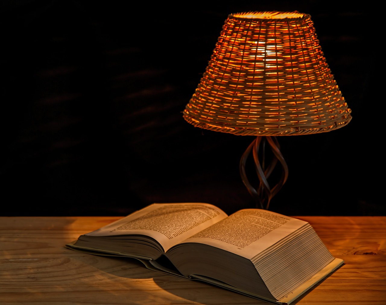 Buch offen