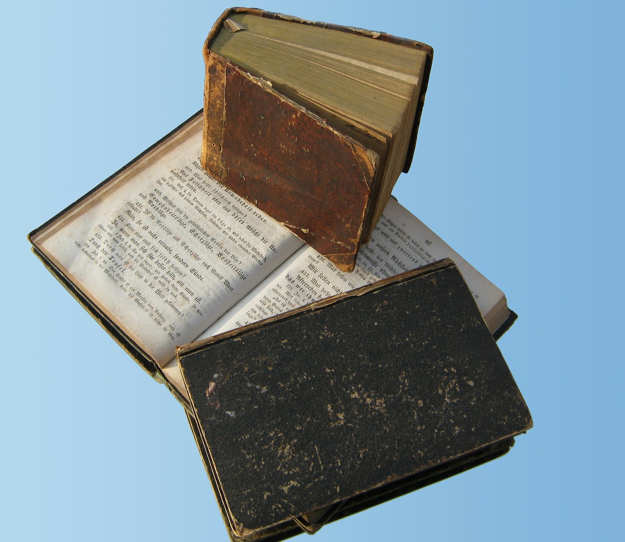 Buch offen