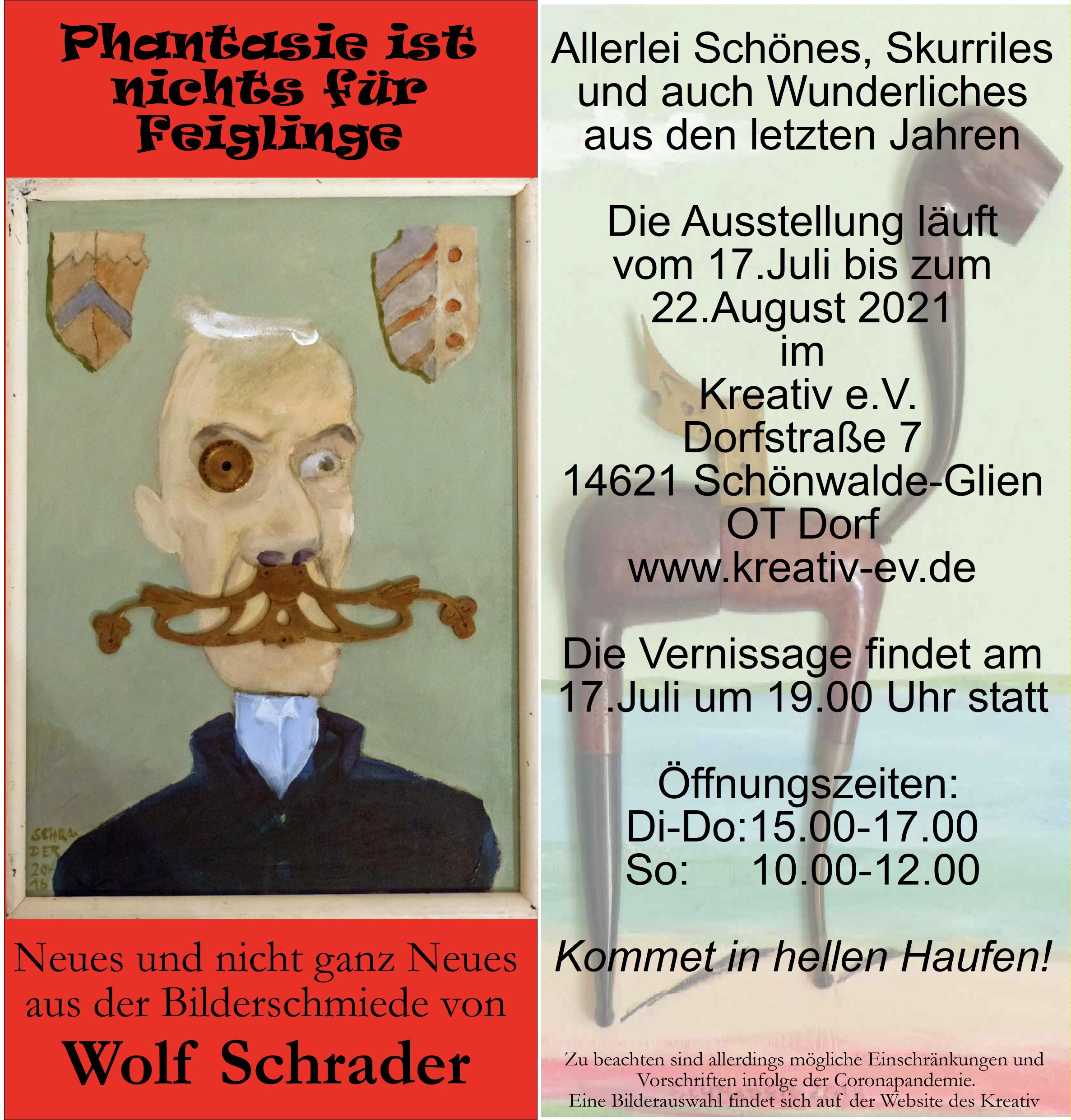 Einladung Vernissage 2021